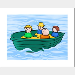 Fisher Price Little People Canoe Fun Posters and Art